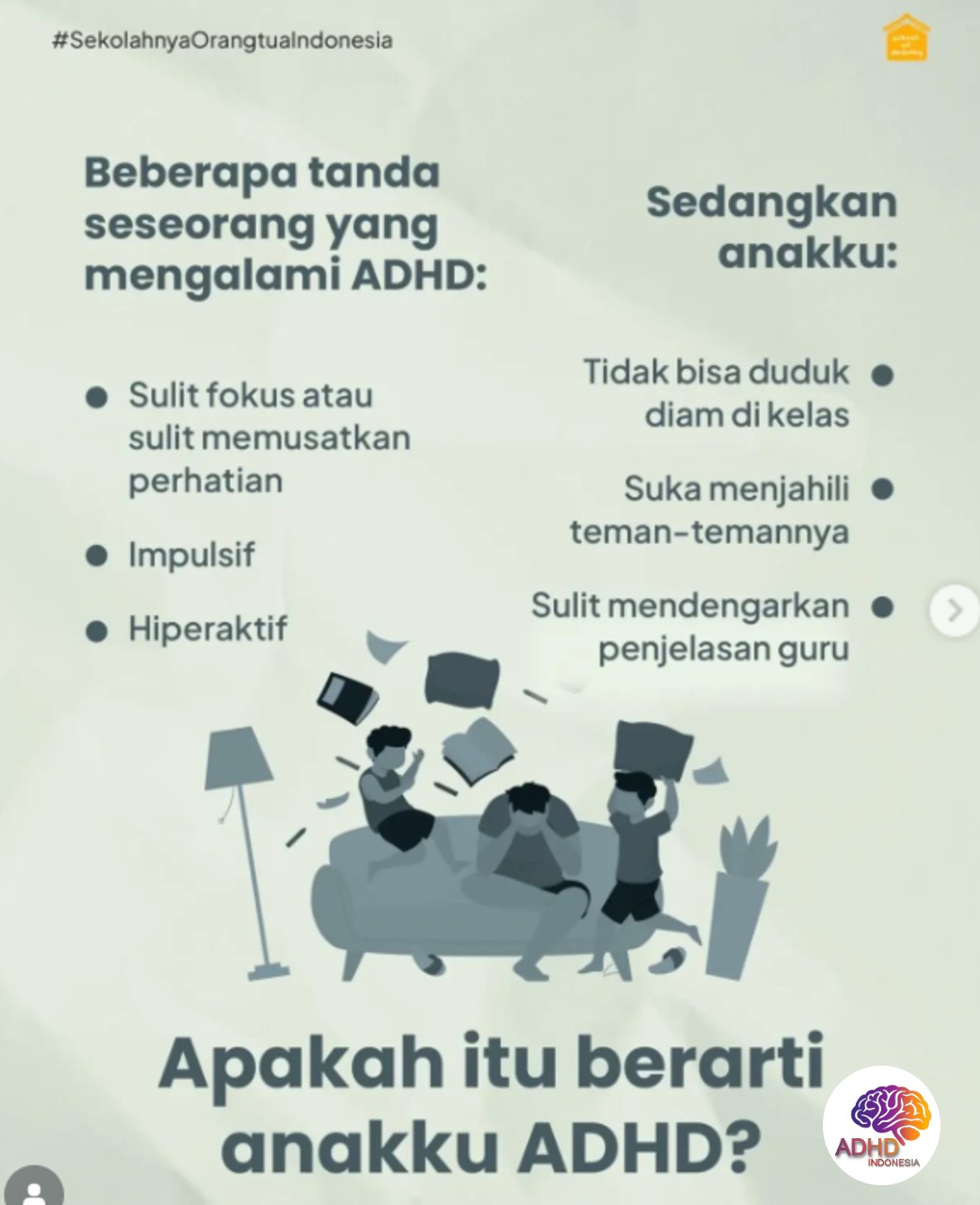 Ciri dan Gejala ADHD pada Anak Usia Dini di Kota Bau-Bau