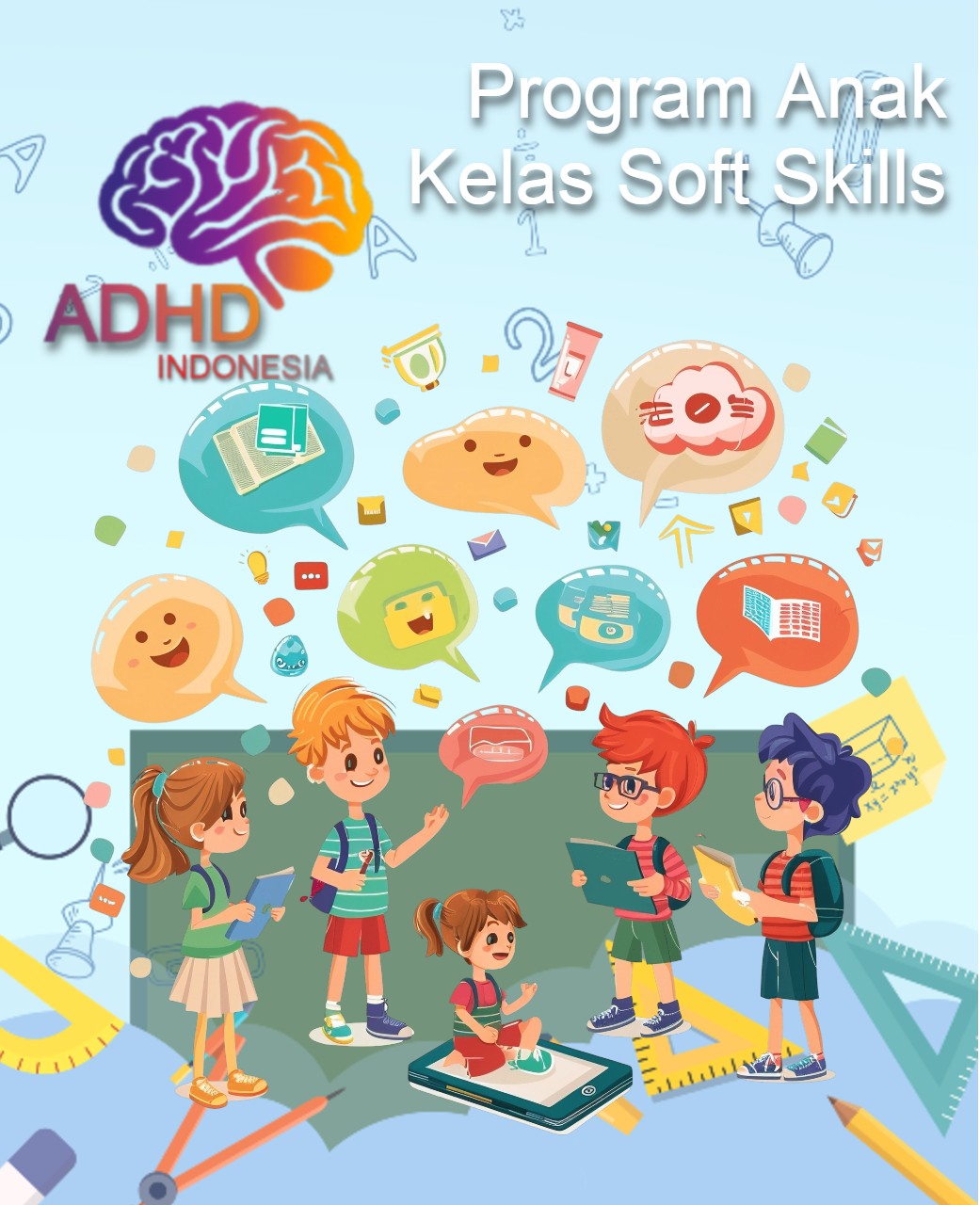Program ADHD Indonesia Kota Bau-Bau Kelas Soft Skills Anak ADHD
