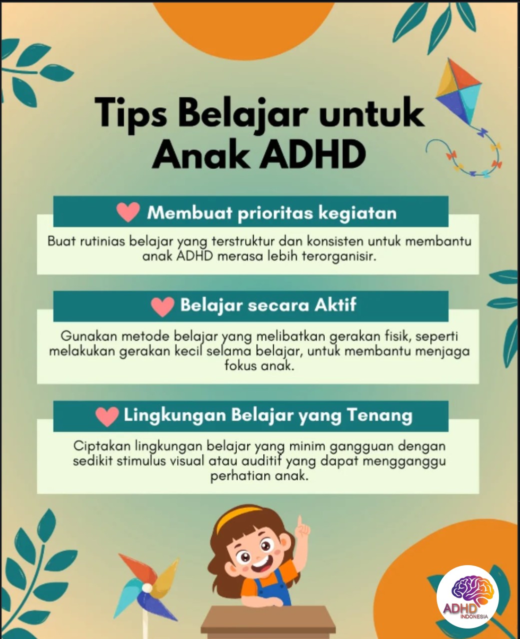 Strategi Belajar yang Cocok untuk Anak ADHD di Kota Bau-Bau